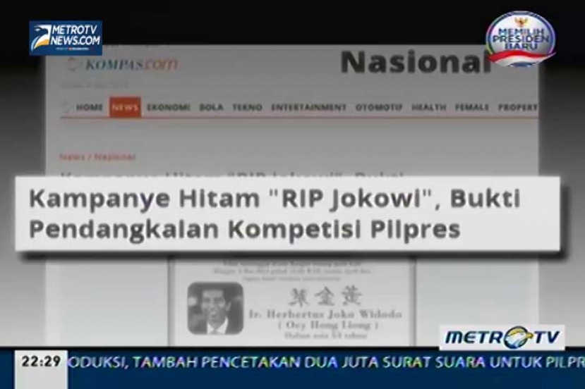Polemik Kampanye Hitam (1)