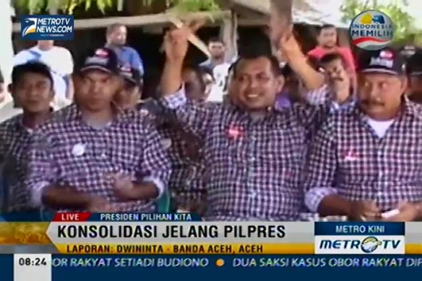 Relawan Jokowi-JK di Aceh Adakan Konsolidasi Pilpres