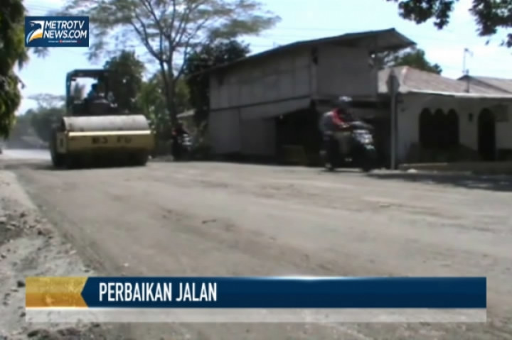 Jalan Rusak di Binjai-Aceh mulai Diperbaiki