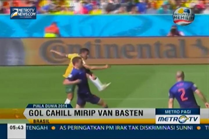 Gol Cahill Mirip Van Basten