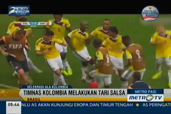 Selebrasi Ala Kolombia