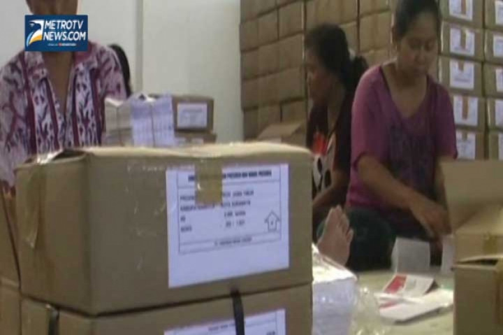 KPU Surabaya Temukan 5500 Surat Suara Rusak