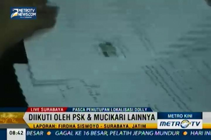 PSK dan Mucikari Lokalisasi Dolly Kembalikan Dana Stimulan