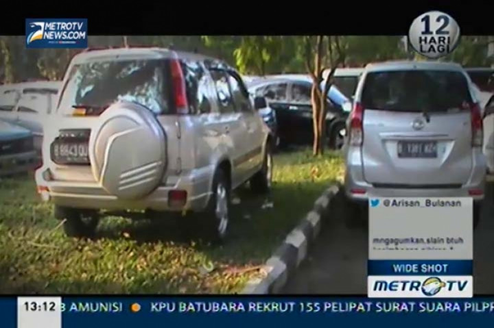 Susah Parkir di Jakarta Fair 