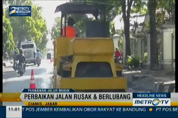Perbaikan Jalur Mudik Selatan Terus Dikebut 