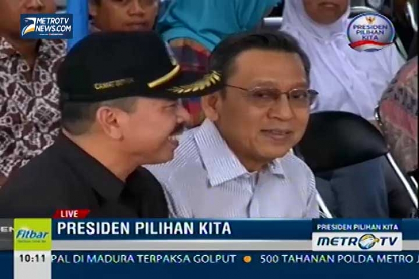 Wapres Boediono Gunakan Hak Suara di TPS 102 Sleman