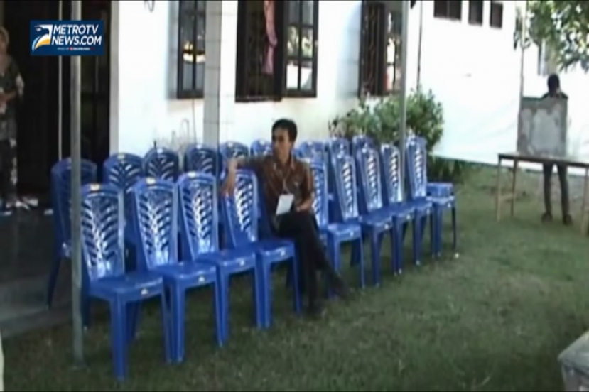 Efek Piala Dunia, TPS di Sumbawa Sepi Pemilih 