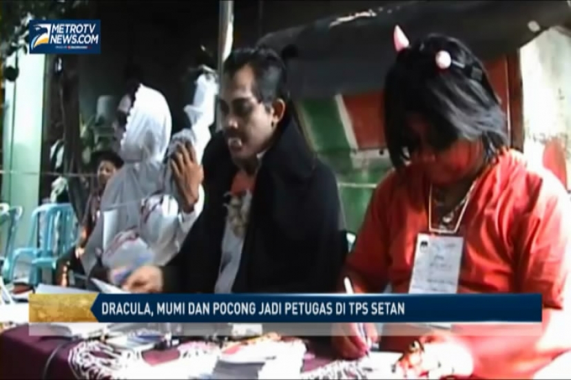 Ayo..Yang Punya Nyali Nyoblos di TPS Penjara Setan 