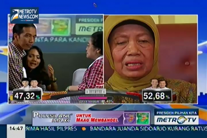 Ibunda Jokowi: Selamat Anakku, Jaga Amanah Rakyat dan Rendah Hati