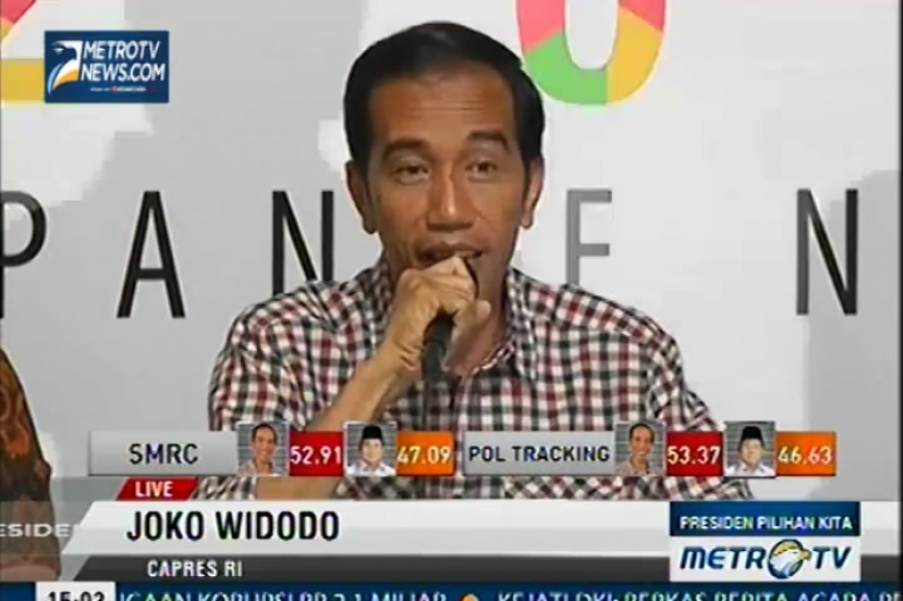 Jokowi: Terima Kasih Teman-teman Media