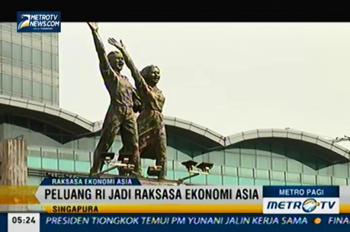 Indonesia Diprediki akan Menjadi Salah Satu Raksasa Ekonomi di Asia