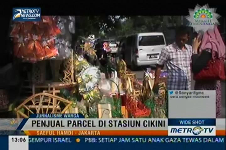 Penjual Parcel Lebaran