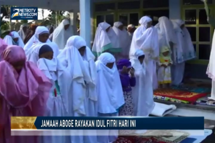 Jamaah Aboge Rayakan Idul Fitri Hari Ini