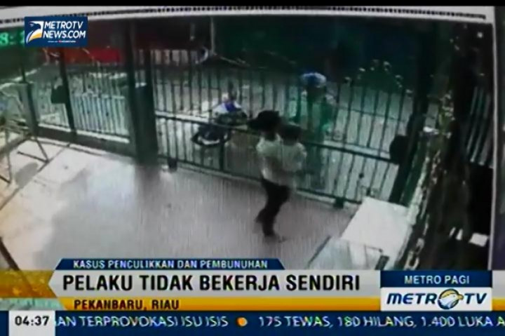 Aksi Penculikan dan Pembunuhan Balita Terekam Kamera CCTV