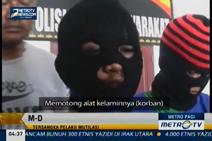 Tersangka Utama Kasus Mutilasi Mengaku Hanya Menjalankan Perintah Dukun