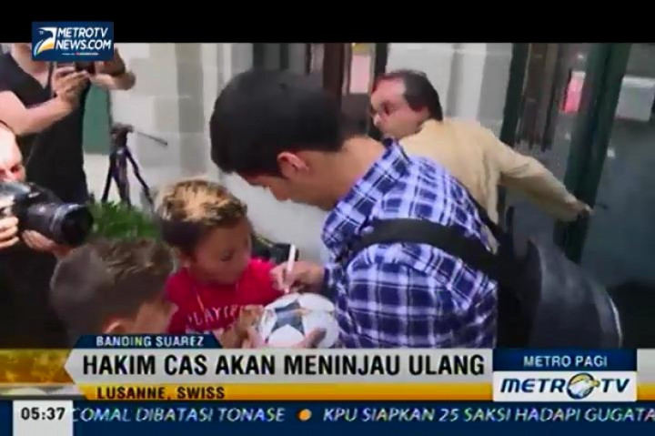 Pengadilan Arbitrase Akan Tinjau Ulang Banding Luis Suarez