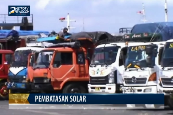 Sopir Truk Ekspedisi Sulit Dapatkan Solar