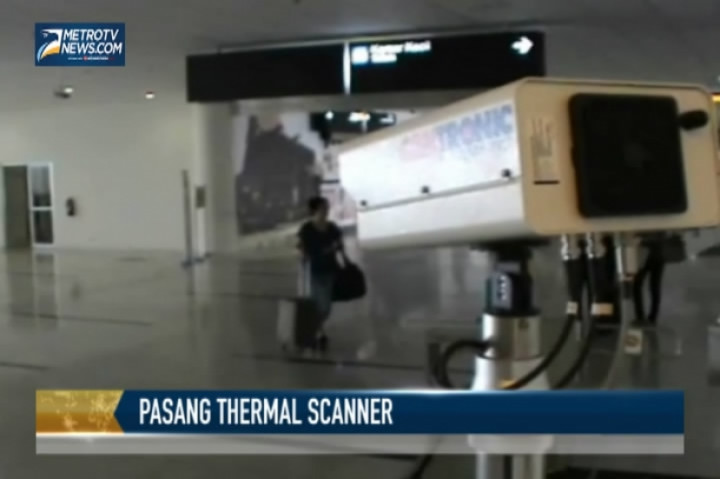 Antisipasi Virus Ebola, Bandara Kualanamu Pasang Thermal Scanner