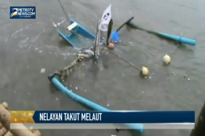 Cuaca Buruk, Ratusan Nelayan di Pangandaran Takut Melaut