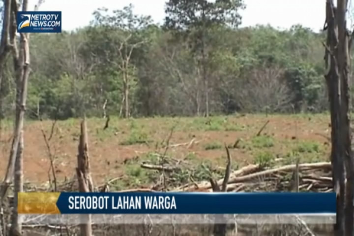 Perusahaan Tambang Batubara Serobot Lahan Warga 