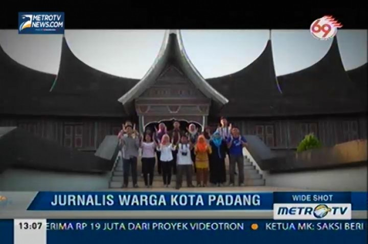 Jurnalis Warga Kota Padang Berbagi Pengalaman