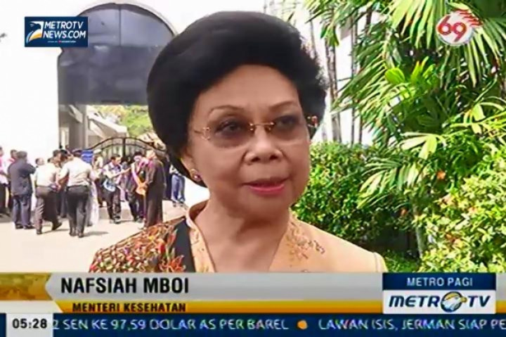 Pemerintah Waspadai Epidemik Virus Ebola