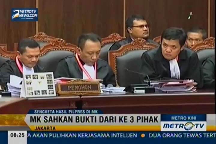 MK Sahkan Bukti dari Ketiga Pihak