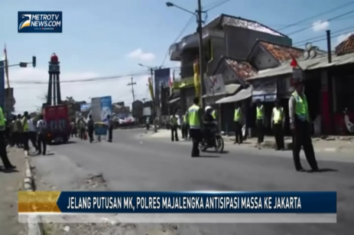 Jelang Putusan MK, Polres Majalengka Antisipasi Mobilisasi Massa ke Jakarta