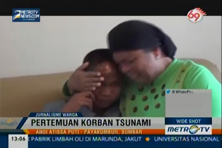 Pertemuan Korban Tsunami