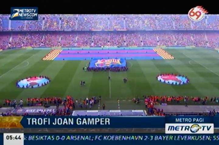 Barcelona Gulung Leon 6-0 pada Laga Trofi Joan Gamper