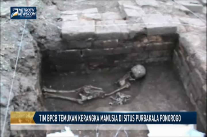 Tim BPCB Temukan Kerangka Manusia di Situs Purbakala Ponorogo