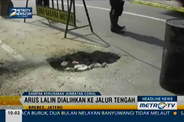 Dampak Kerusakan Jembatan Comal 