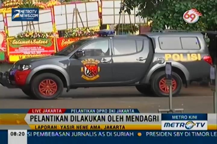 Persiapan Pelantikan DPRD DKI Jakarta