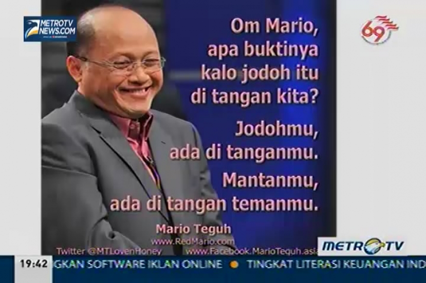 Mario Teguh - The Golden Ways: Tulus Tapi Modus (2) 
