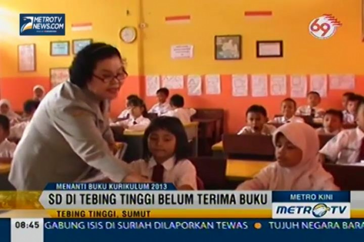 SD di Tebing Tinggi Belum Terima Buku Kurikulum 2013