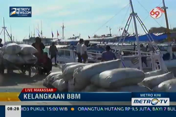 SPBN Paotere Makassar Kehabisan Solar, Nelayan Belum Bisa Melaut 