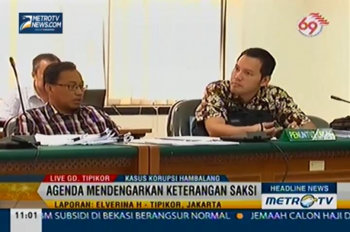 Sidang Lanjutan Kasus Hambalang, Agenda Pemeriksaan Saksi
