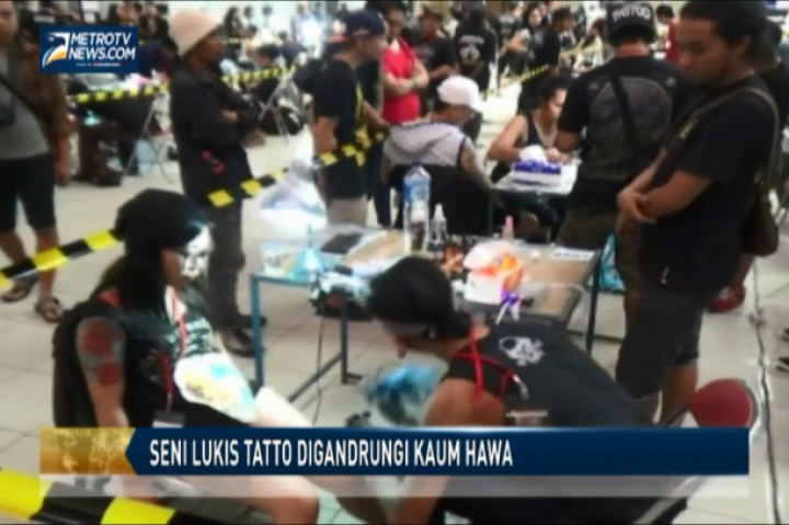 Seni Lukis Tatto Digandrungi Kaum Hawa