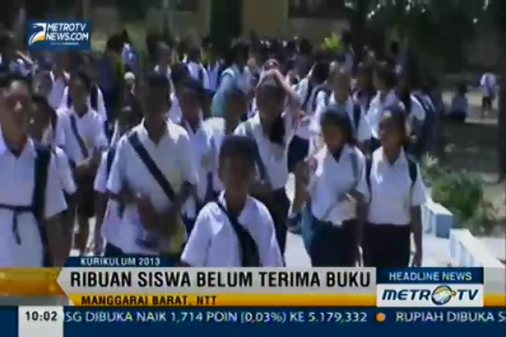 Siswa Belum Terima Buku Kurikulum Kemendiknas