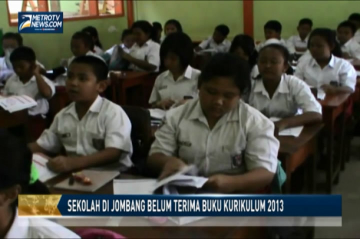 Sekolah di Jombang Belum Terima Buku Kurikulum 2013