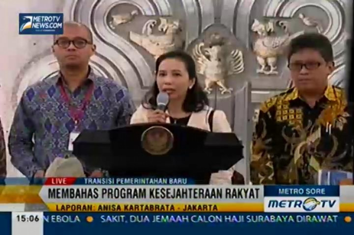 Pertemuan Tim Transisi dengan Wakil Presiden Boediono