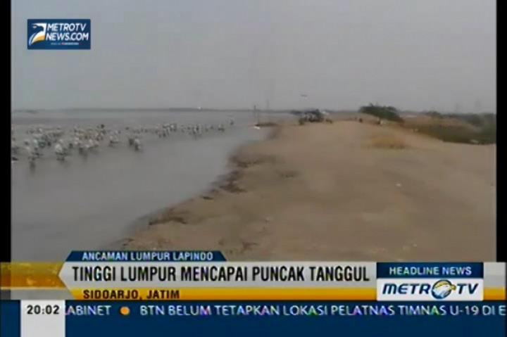 Ancaman Lumpur Lapindo Semakin Prihatin