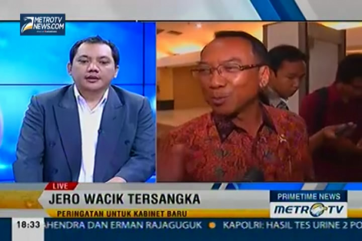 KPK Tetapkan Jero Wacik Menjadi Tersangka (2) 