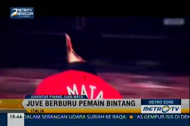 Juventus Pinang Juan Mata di Bursa Transfer Januari 2015 