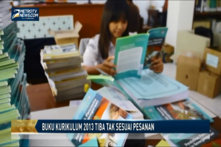 Buku Kurikulum 2013 Tiba Tak Sesuai Pesanan