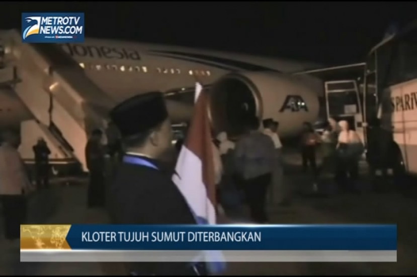 Kloter Tujuh Sumut Diterbangkan, 9 Jemaah Lansia yang Sakit Tetap Berangkat