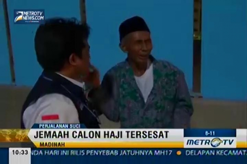 Jamaah Calon Haji Tersesat