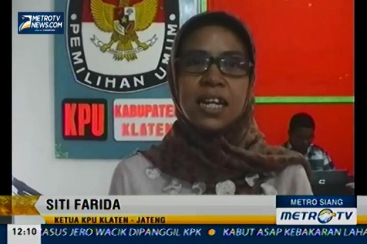KPU Klaten Ketar-ketir Gelar Pilkada