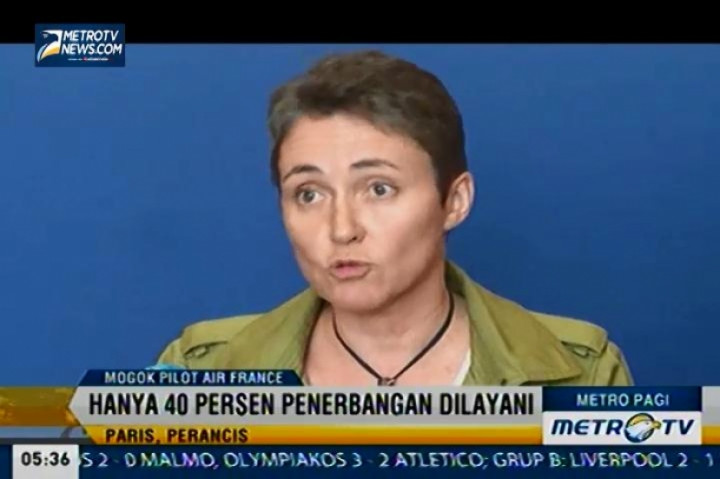 Pilot Air France Melakukan Aksi Mogok