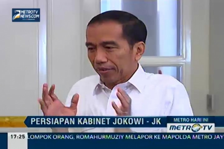 Jokowi Terima Banyak Usulan Nama Menteri 